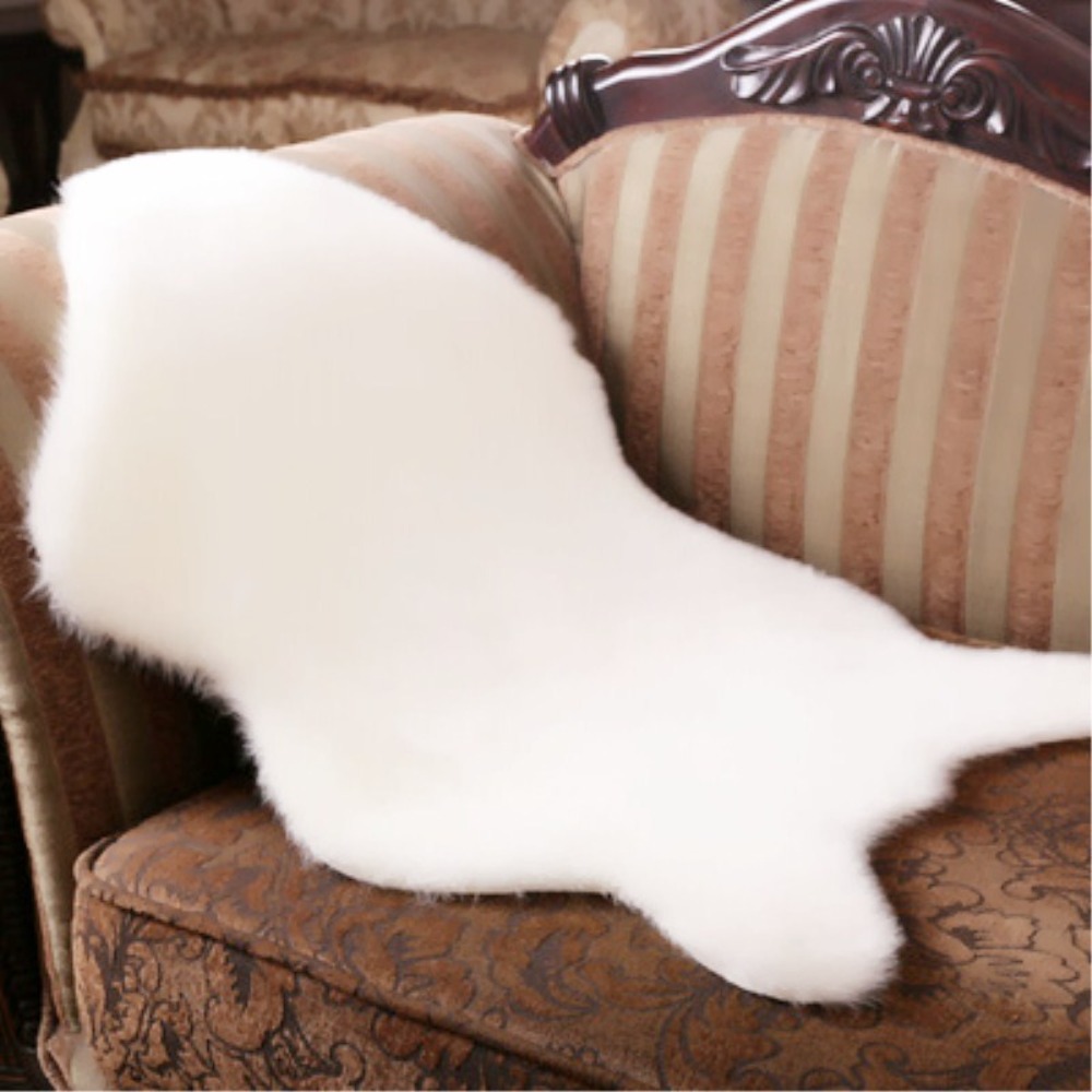 Cow Mat Rubber - Tapis en peluche doux en peau