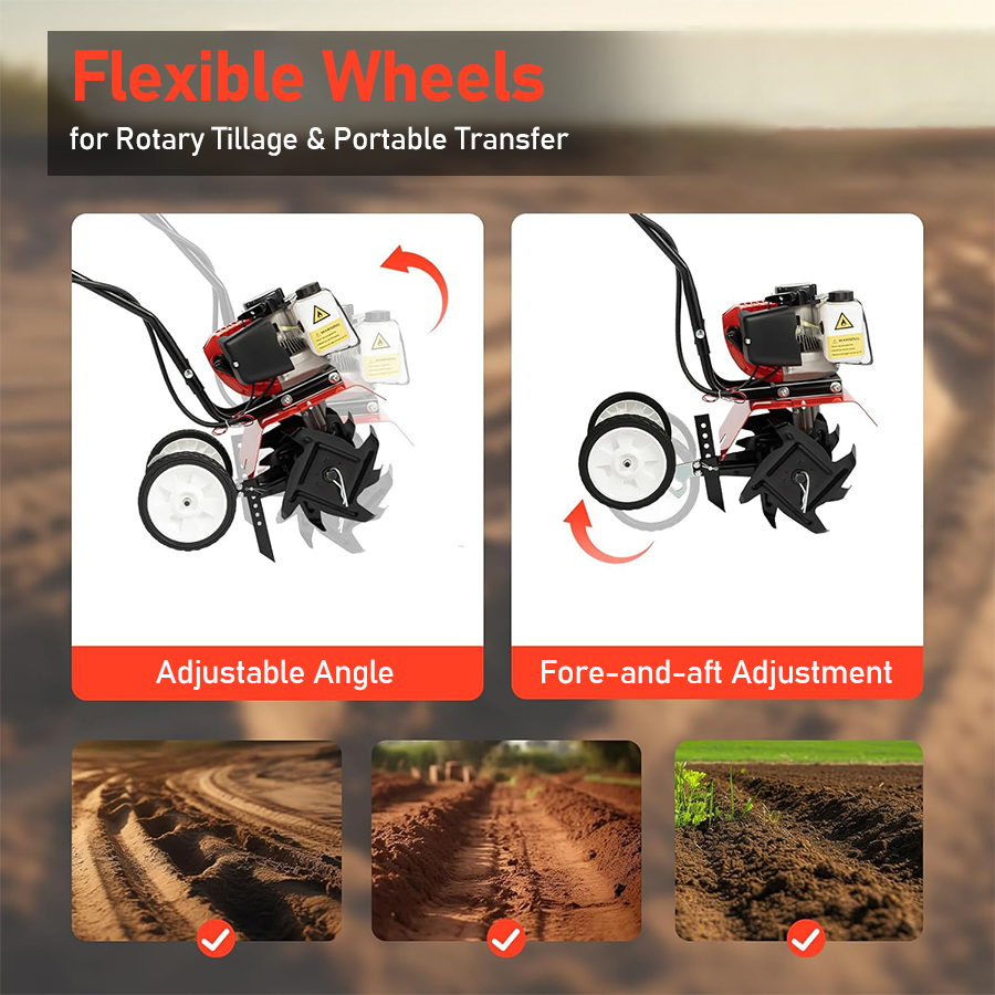Micro-cultivateur à essence Tu - Farming Agriculture Tools avis et prix