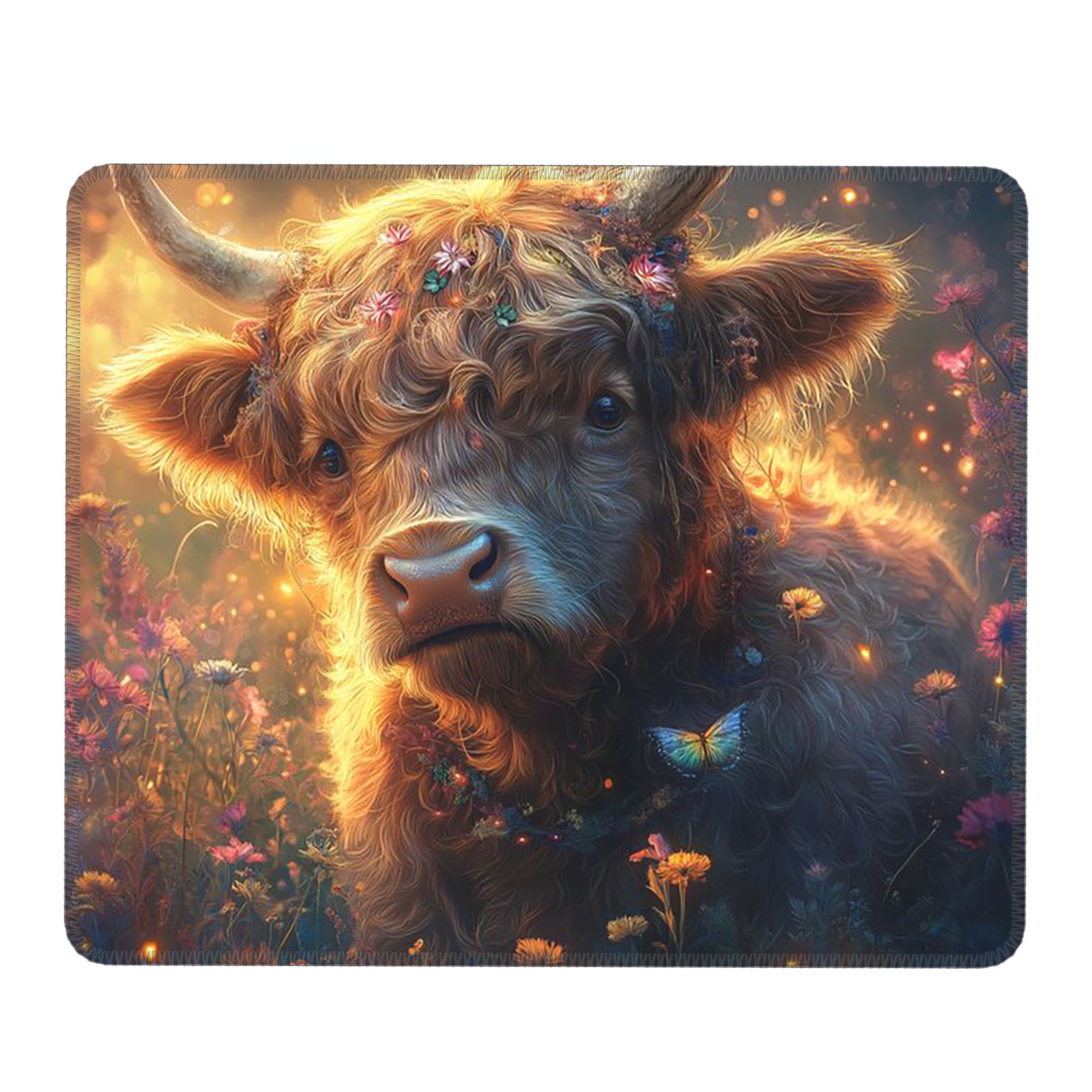 Tapis de souris Highland Cow I - Cow Mat Rubber avis et prix