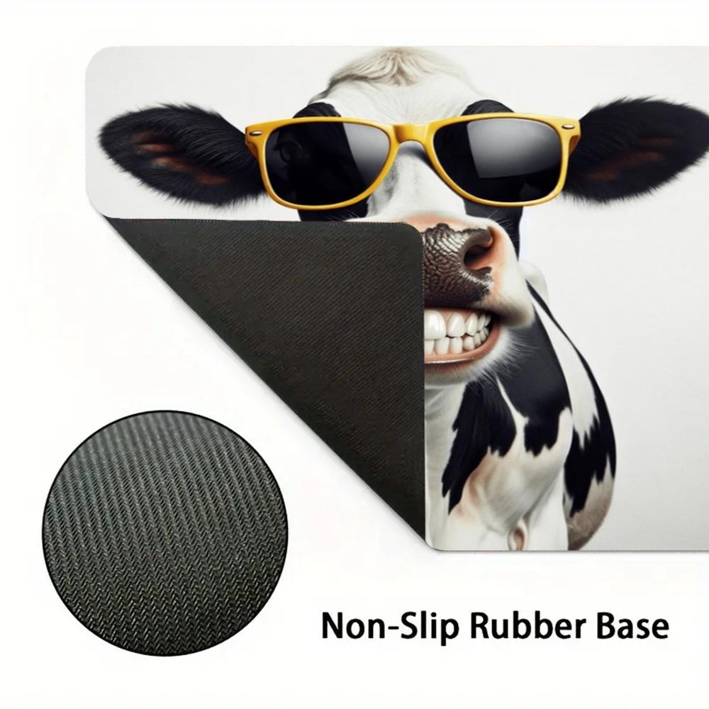 Tapis de jeu Cartoon Cool Cow, - Cow Mat Rubber avis et prix