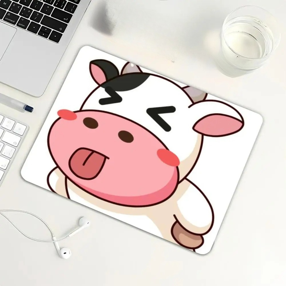 Petit tapis de souris à motif  - Cow Mat Rubber avis et prix