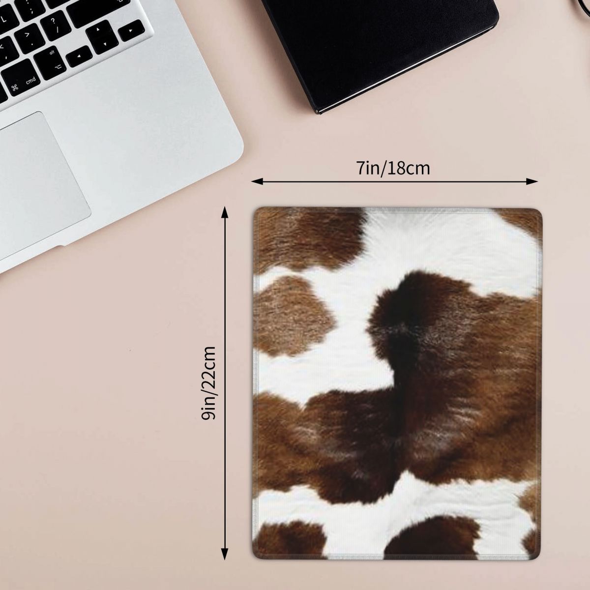Tapis de souris rustique à imp - Cow Mat Rubber avis et prix