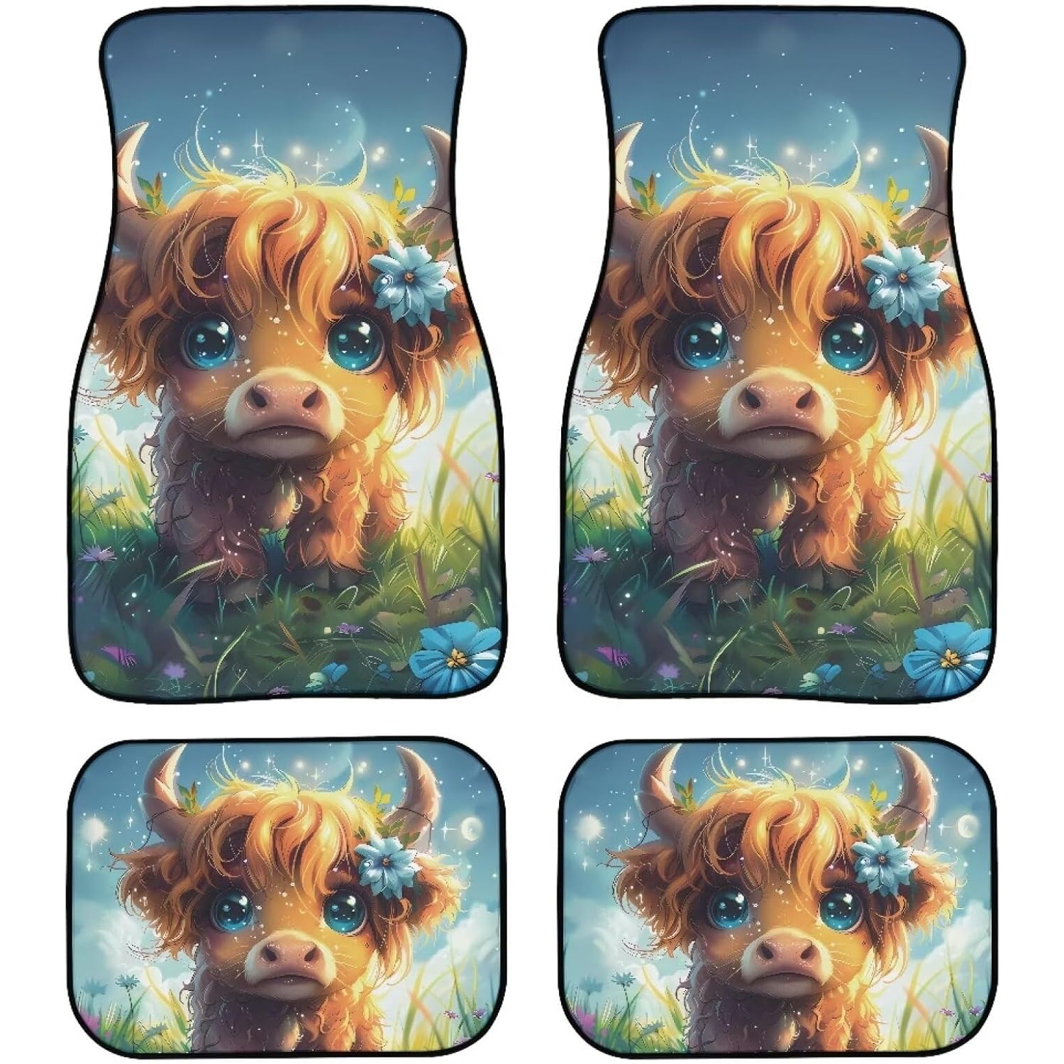 Tapis de sol de voiture mignon - Cow Mat Rubber avis et prix