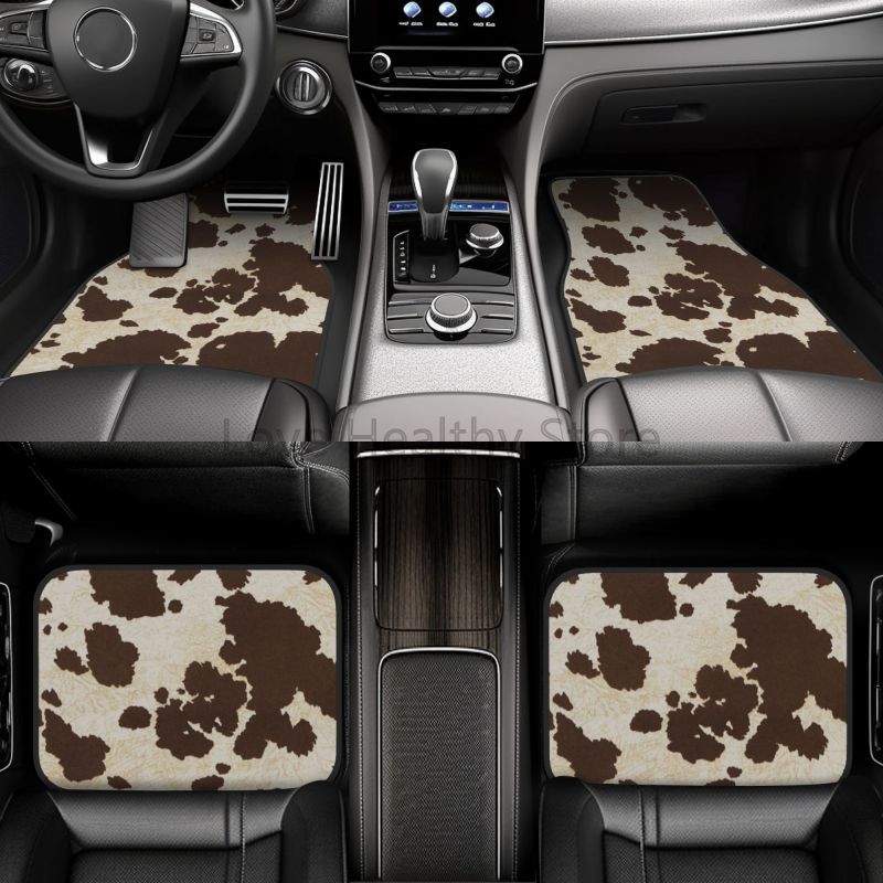 Ensemble de 4 tapis de sol de  - Cow Mat Rubber avis et prix