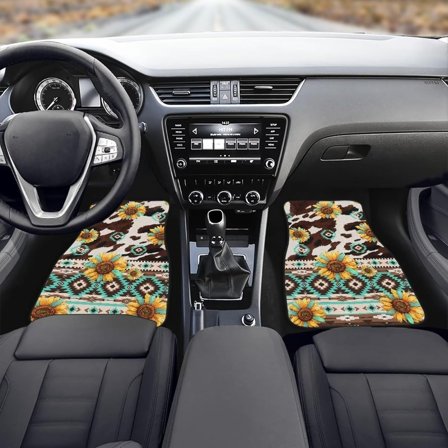 Tapis de sol de voiture aztèqu - Cow Mat Rubber avis et prix