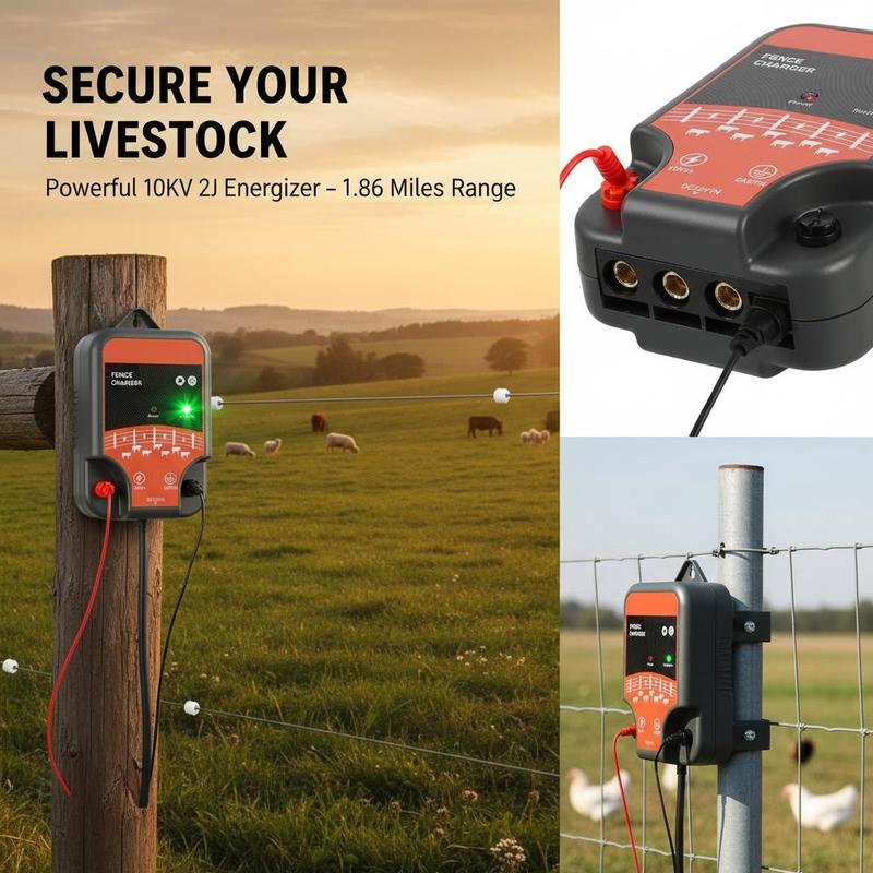 Électrificateur de bétail 10kV - Farming System & Sustainable Agriculture avis et prix